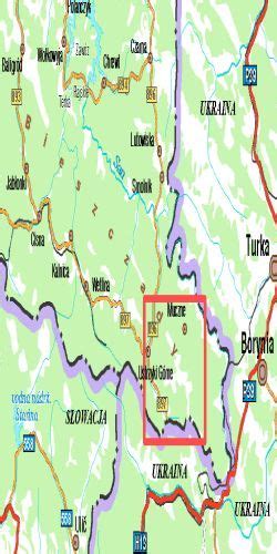 Bieszczady Masyw Tarnicy 2022 Mapy GPS Sklep Z Mapami Nawigacja