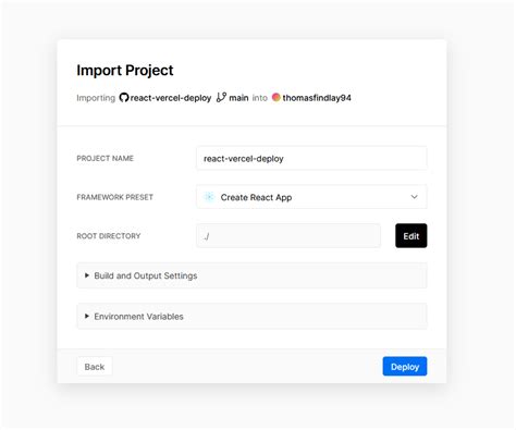 How To Deploy A React App With Vercel And GitHubA Step By Step Guide