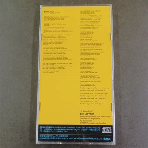 Yahoo オークション 8cm 短冊CDデフレパード DEF LEPPARD LOVE