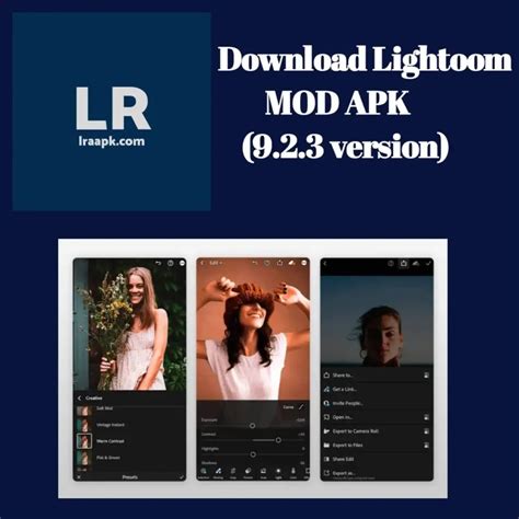 Adobe Lightroom Mod Apk V Premium Unlocked