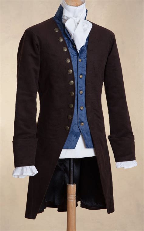 Th Century Style Man S Frock Coat Etsy Frock Coat Century