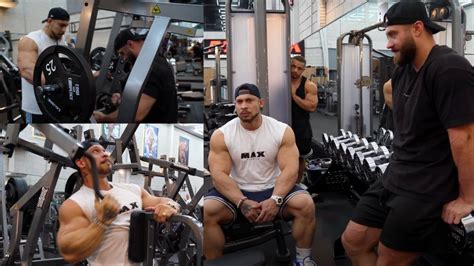 Chris Bumstead And Ramon Rocha Queiroz Build Titanic Back Fitness Volt