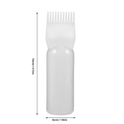 4pcs Root Comb Applicator Bottles With Graduated S Grandado