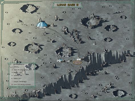 Moon Map - Lunar Base 9 by stratomunchkin on DeviantArt