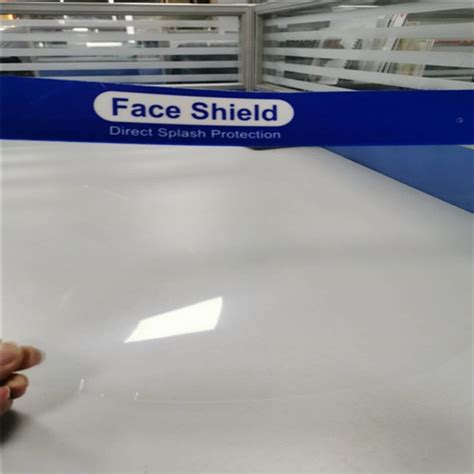 China Micron Thick Clear Pet Anti Fog Plastic Sheet Transparent