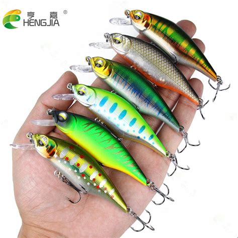 Hengjia Floating Minnow 11 8g 9 2cm Fishing Lure Laser Hard Artificial