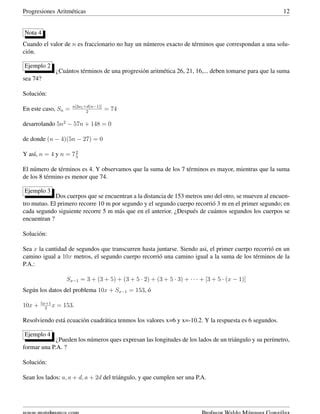 Progresiones Aritmeticas 3 PDF