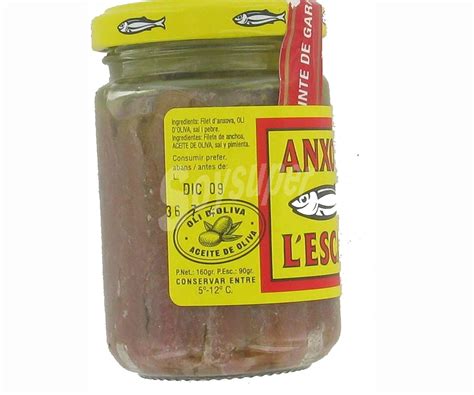 L Escala Filetes De Anchoa En Aceite De Oliva 100 G