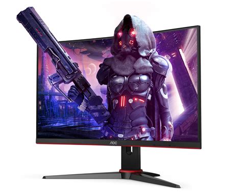 Vier Gewinnt Aoc Stellt Neue Curved Gaming Displays Mit R Und