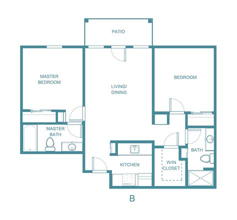 Regency Square Apartments Floor Plans Floorplans Click