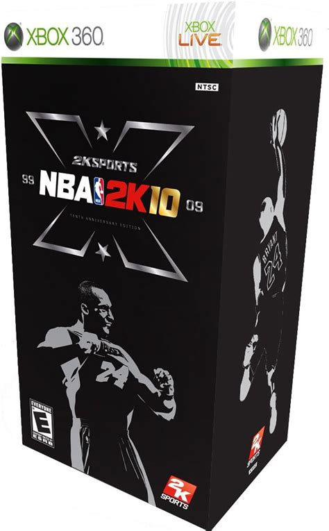 Nba 2k10 Anniversary Edition Xbox 360 Xbox 360 Video Games Amazon Ca