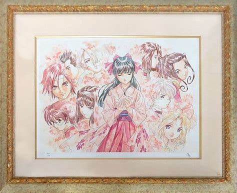 駿河屋 松原秀典原画展 サクラ大戦 リトグラフ 雪月風花（漫画・アニメ）