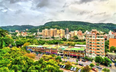 View of Taipei, the Capital of Taiwan Stock Image - Image of asia ...