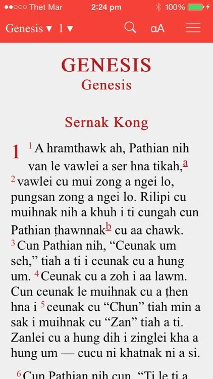 Hakha Chin Bible By Cing Sian Dal