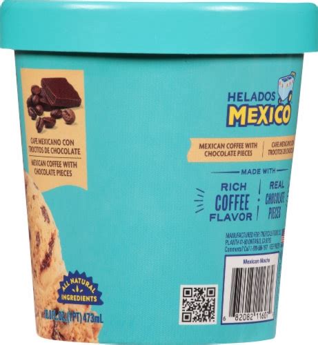 Helados Mexico Mexico Mexican Coffee With Chocolate Pieces Ice Cream