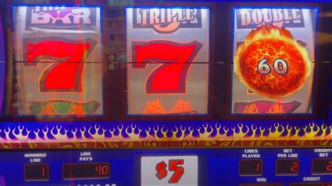 OLD SCHOOL Triple Double Red Hot Strike YouTube