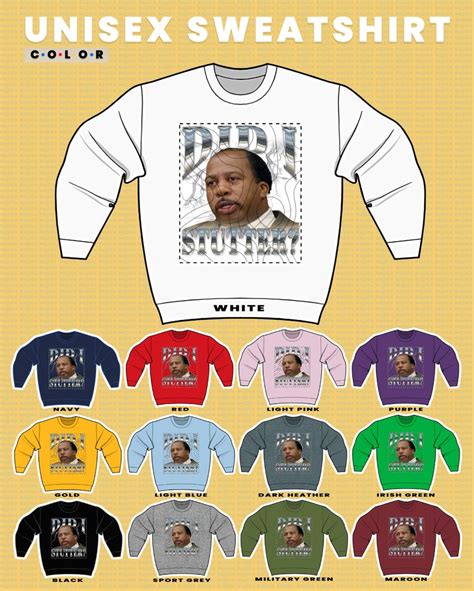 Stanley Hudson The Office Tv Series Sweatshirt Pretzel Day Leslie