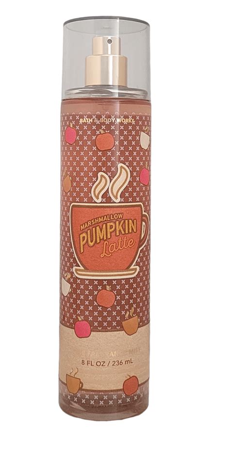 Bath And Body Works Marshmallow Pumpkin Latte Fine Fragrance Body Mist