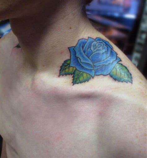 40 Fantastic Blue Rose Tattoo Design with Meaning [2024 Ideas]