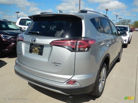 2017 Silver Sky Metallic Toyota Rav4 Limited Awd 120240838 Photo 2