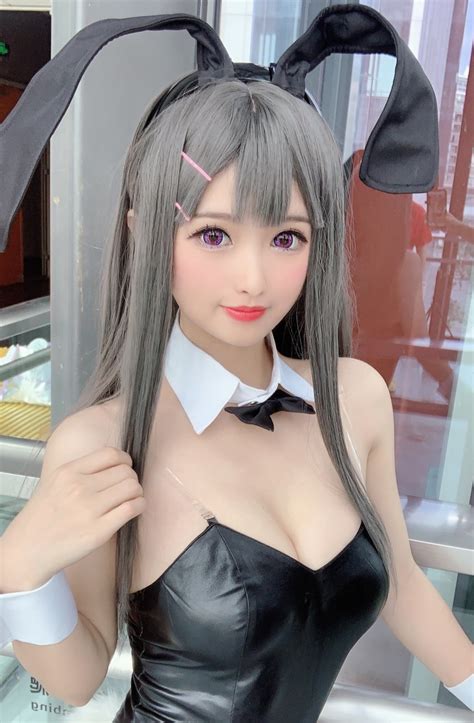 Anime Ero Cosplay Sakurajima Mai Anime Ero Cosplay Sakurajima Mai Anime Cosplay