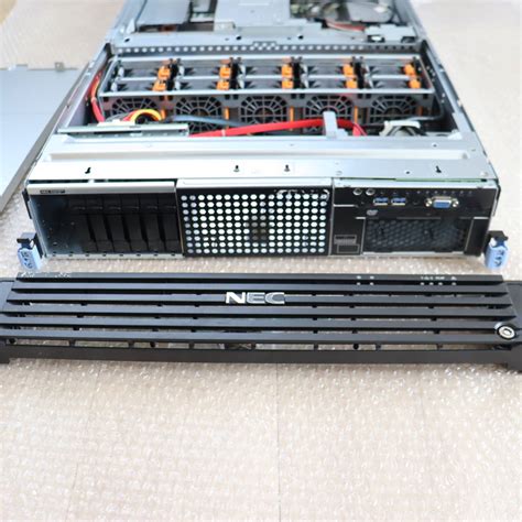 【目立った傷や汚れなし】nec Express5800 R120f 2m Xeon E5 2620 V3 ×2基搭載メモリ 16gbhdd