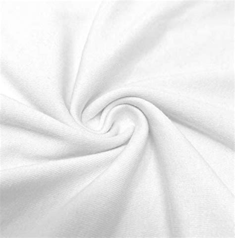 Cotton Lycra Gsm White Fabricstore