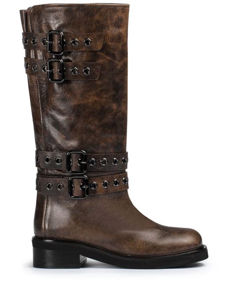 Le Silla Harley Boots Brown FARFETCH