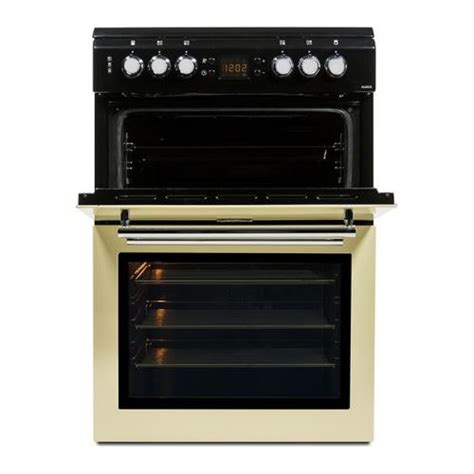 CREDA C60CMRCRM 60cm Electric Oven Ceramic Hob Cooker In 57 OFF