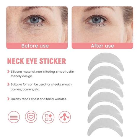 11pcs Reusable Silicone Wrinkle Removal Sticker Face Forehead Neck Eye Sticker P Ebay