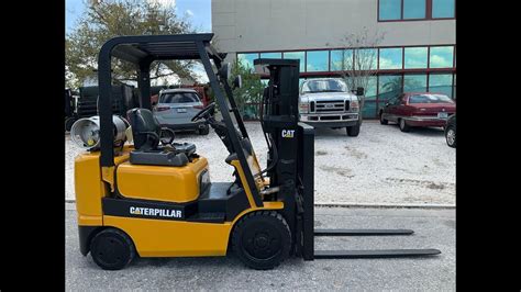 CATERPILLAR FORKLIFT MODEL GC20K LP POWERED APPROX MAX CAPACITY