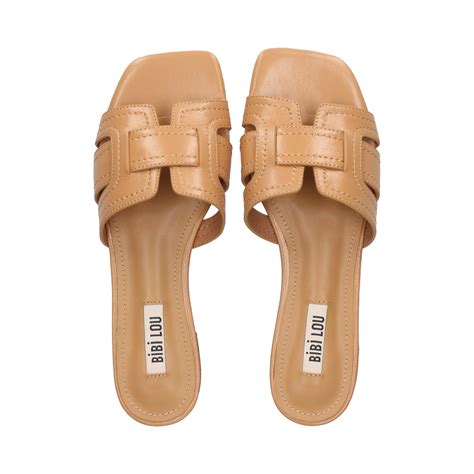 BIBI LOU Sandalias Planas De Mujer 759Z45VK CAMEL