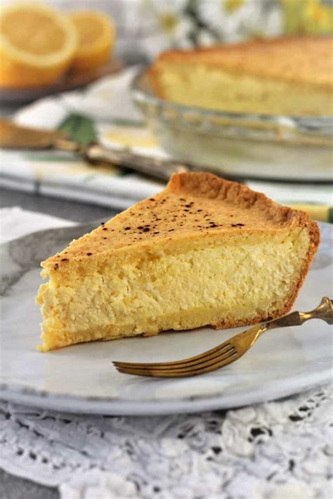 Make Tasty Ricotta Pie Mikes Pastry Ricotta Pie Recipe