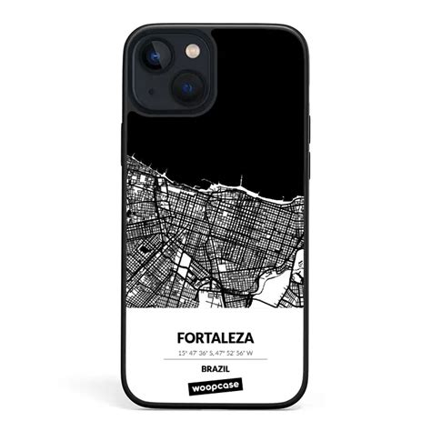 Funda Fortaleza Brasil Mapa De La Ciudad Woopcase