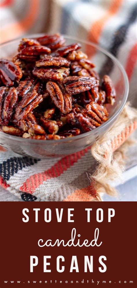 Stove Top Candied Pecans Recipe