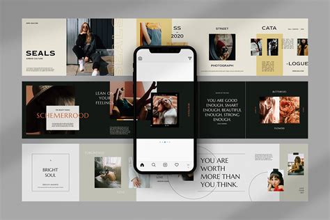 Bureau Carousel Post Template Behance