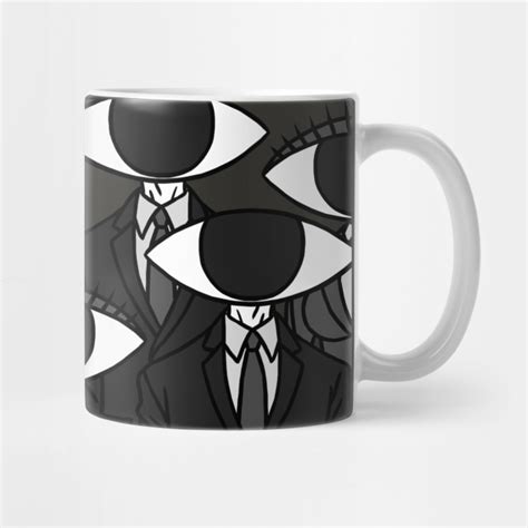 Weirdcore Aesthetic Simple Drawn People Eye Head Weirdcore Mug