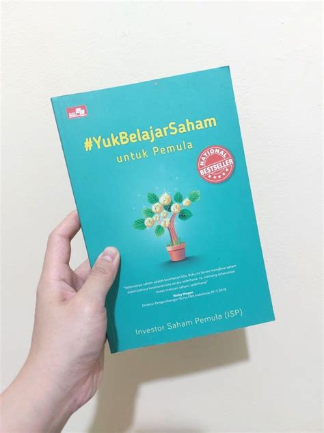 Buku Yuk Belajar Saham Untuk Pemula Buku Alat Tulis Buku Di Carousell