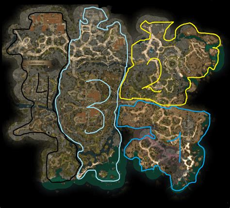 Baldur's Gate 3 - Locations by Recomended Level