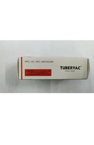 Tubervac Bacillus Calmette Guerin Vaccine I P Serum Institute Of