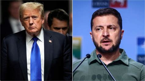 Donald Trump Diz Que Teve Conversa Muito Boa Volodymyr Zelensky