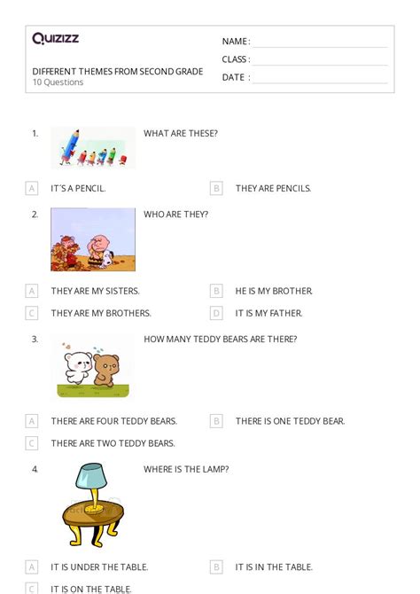 50+ Themes worksheets for 2nd Grade on Quizizz | Free & Printable