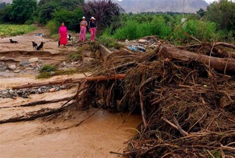 Indeci Qu Distritos De La Sierra Est N En Riesgo Por Las Lluvias