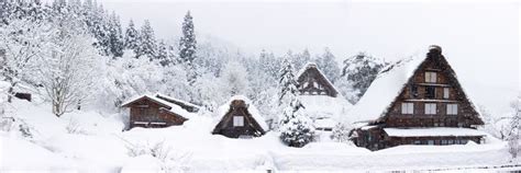 Japanese village at winter stock image. Image of white - 51204499