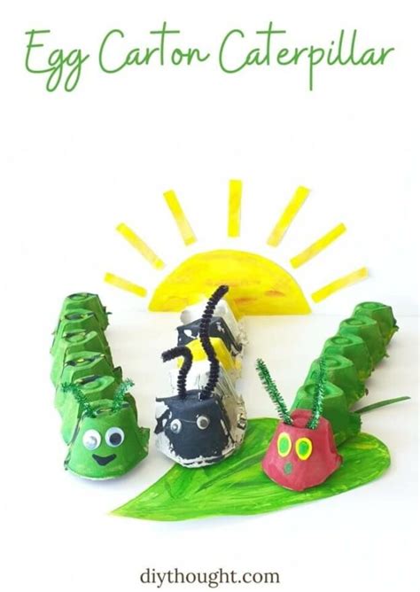 15 Cute and Fun Caterpillar Crafts for Kids