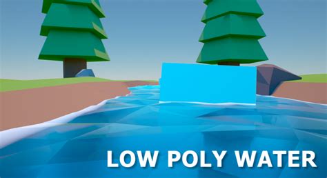 Low Poly Water in Props - UE Marketplace