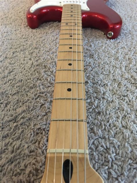 Fender Standard Stratocaster 2006 Hss Candy Apple Red Mim 60th Anniversary Ebay