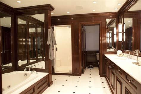 Dark Wood Master Bath Gorgeous Bathroom House Home