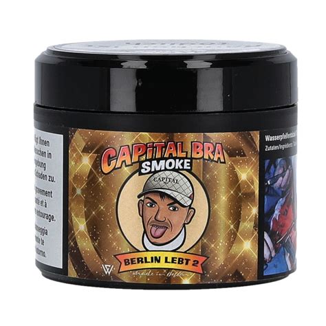 CAPITAL BRA SHISHA TABAK BERLIN LEBT 2 200G Rauchwerk St Gallen