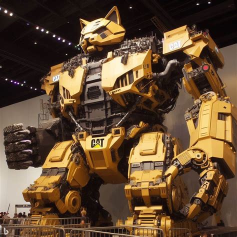 CAT Caterpillar Heavy Equipment Mechs "Part 1" (Bing Image Creator) : r ...